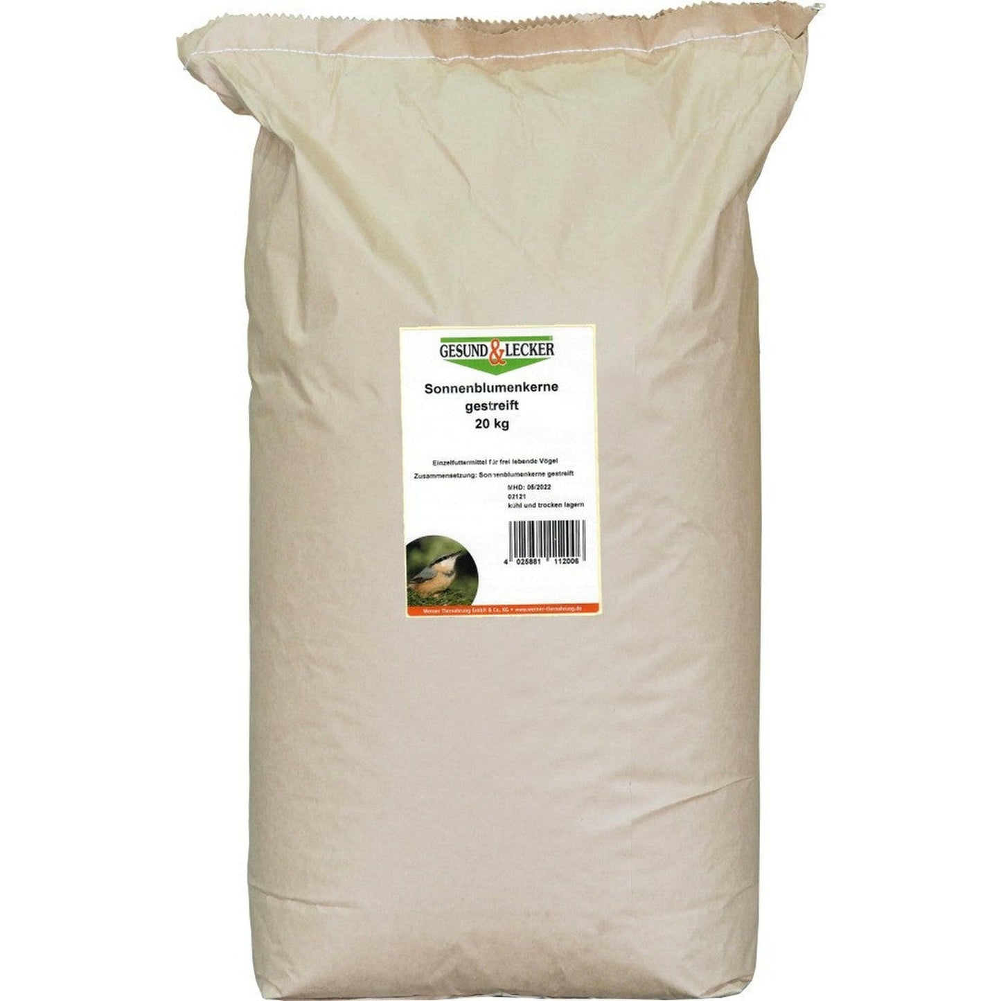 Sonnenblumenkerne gestreift 20 kg