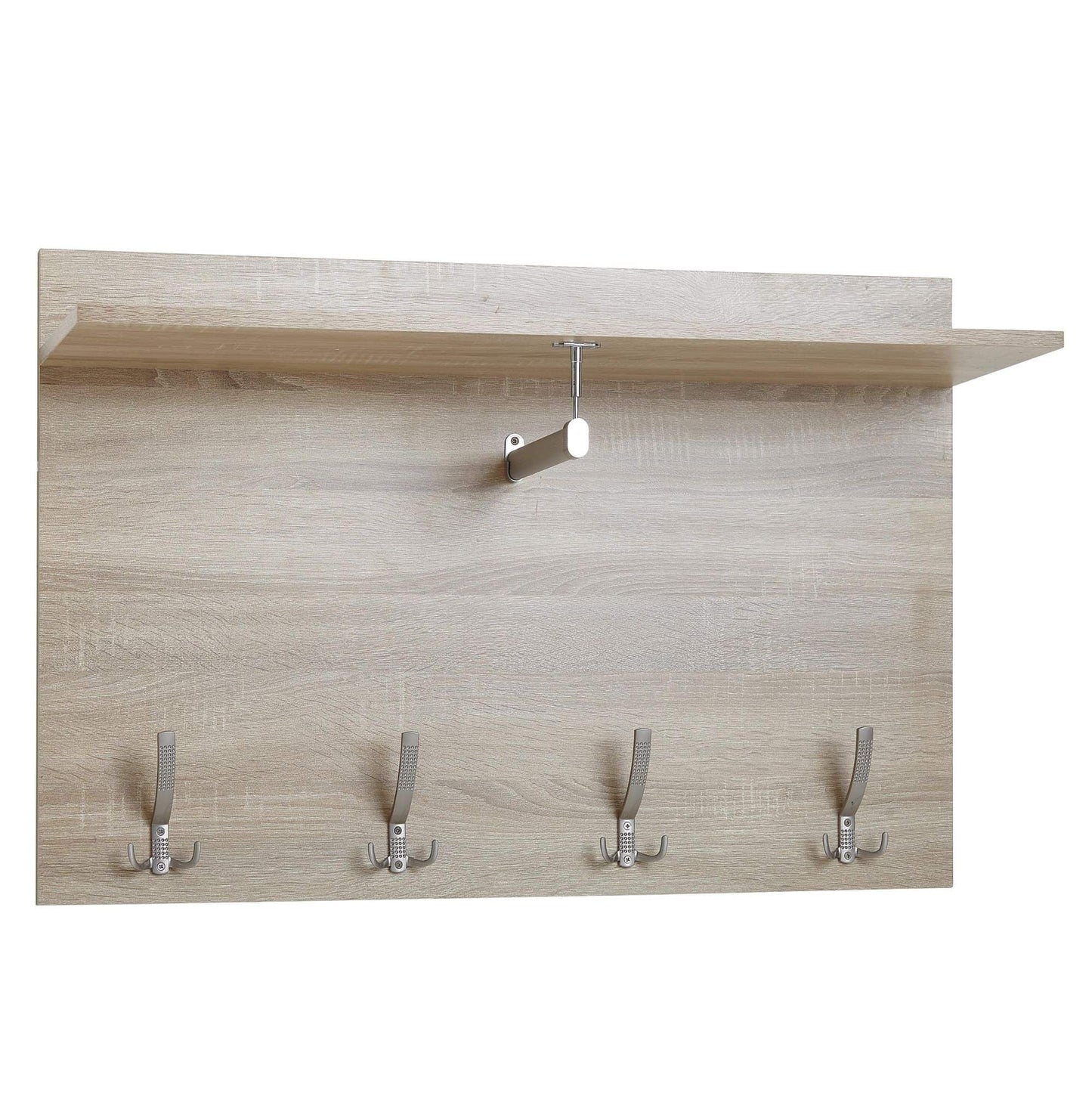 Wandgarderobe Sonoma Eiche 80x60x29,5 cm Design Flurgarderobe Holz