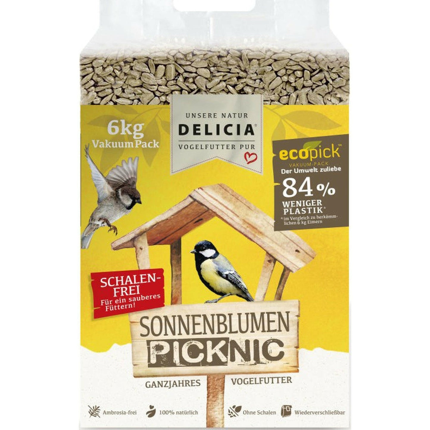 DELICIA Sonnenblumen Picknick - Vakuumpacks