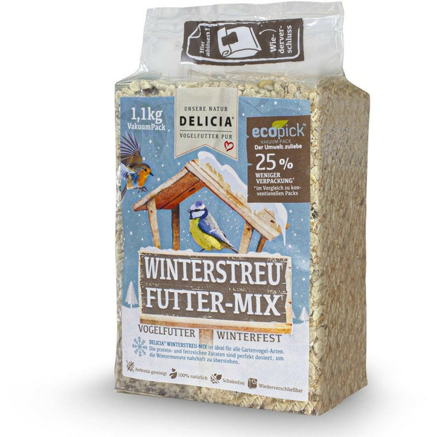 DELICIA Winterstreu-Mix Picknic - Vakuumpacks