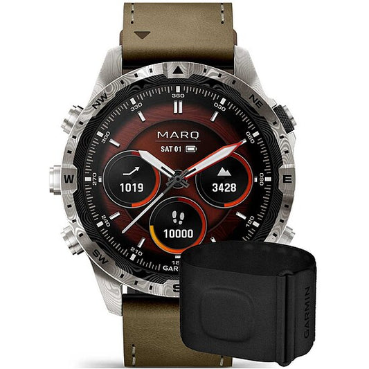 Garmin Marq 2 Adventurer DAMASCUS STEEL EDITION - Ref. 010-03393-31 - Multisport GPS Smartwatch