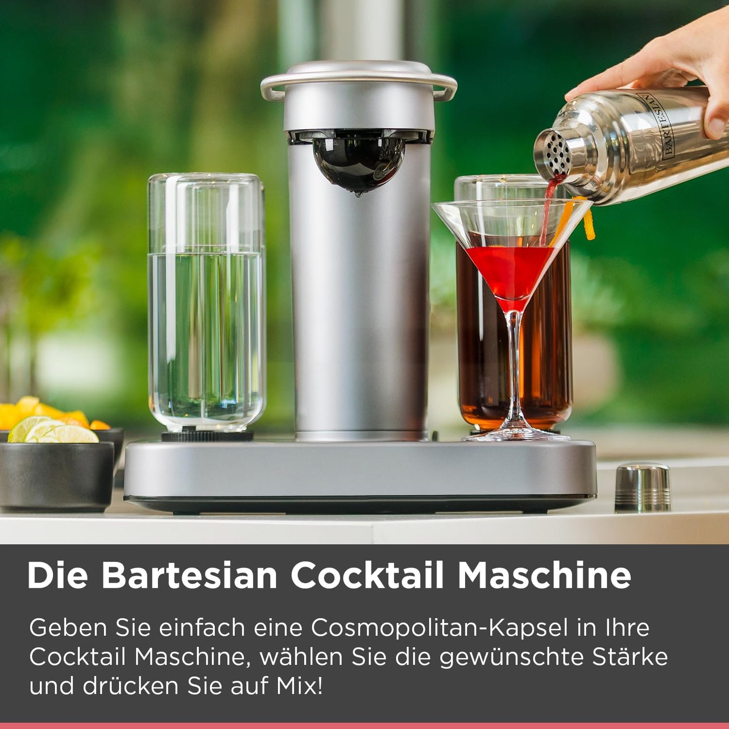 Bartesian Cocktail Maschine - Automatische Rezepte