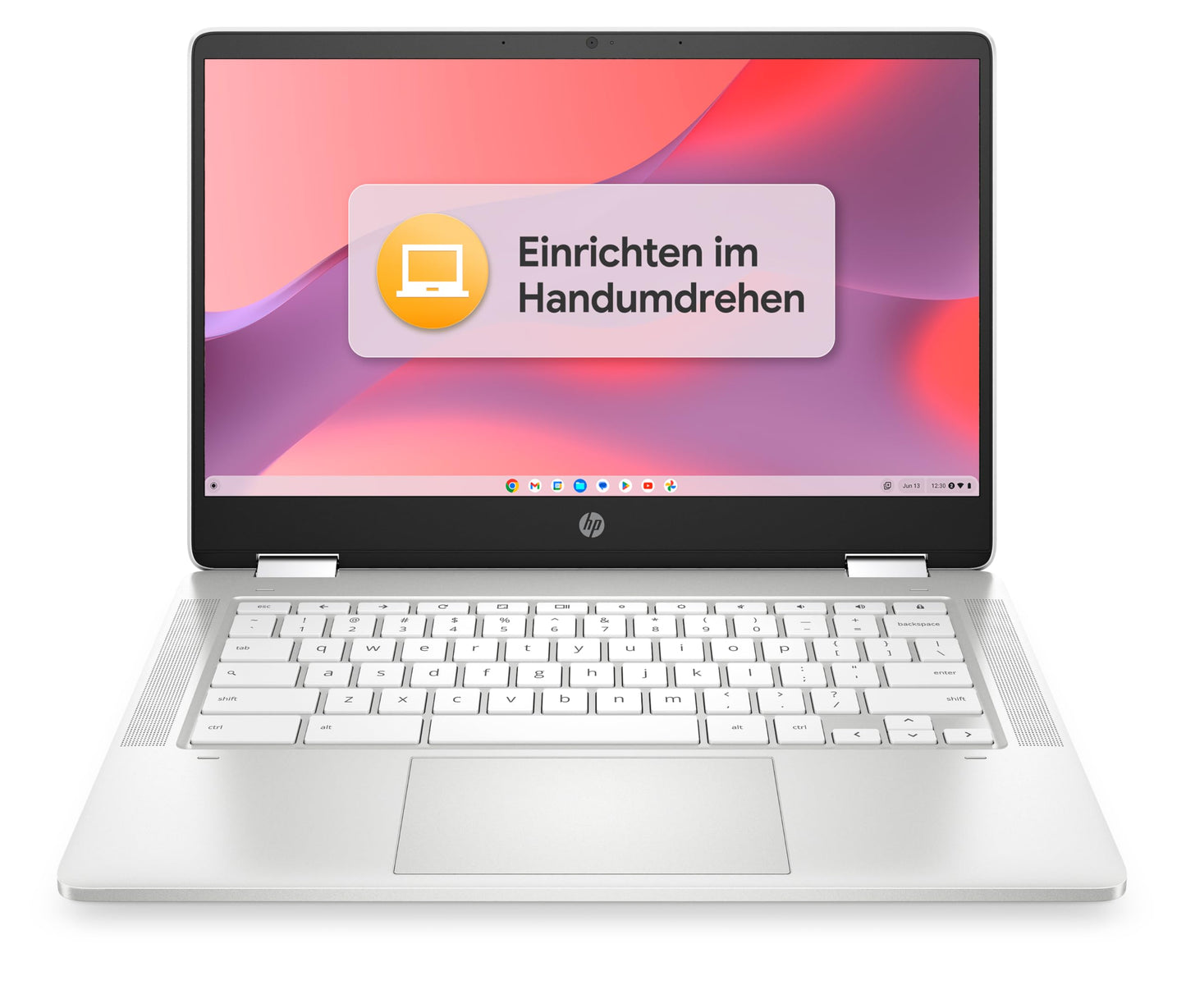 HP Chromebook x360, 14" mit Touchscreen