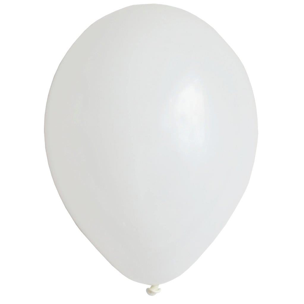 Luftballons Weiss