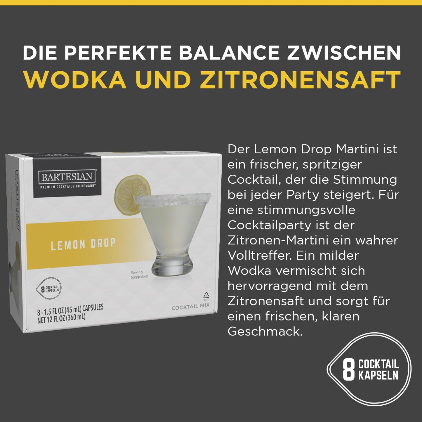Bartesian Cocktail Maschine - Automatische Rezepte