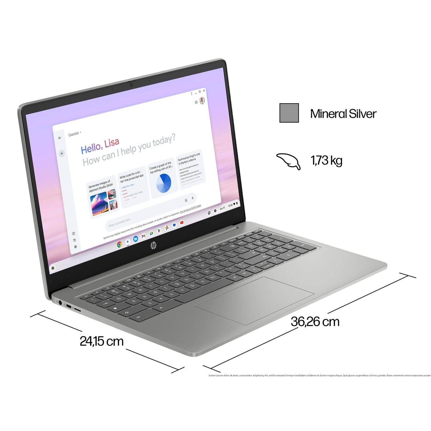HP Chromebook x360, 14" mit Touchscreen