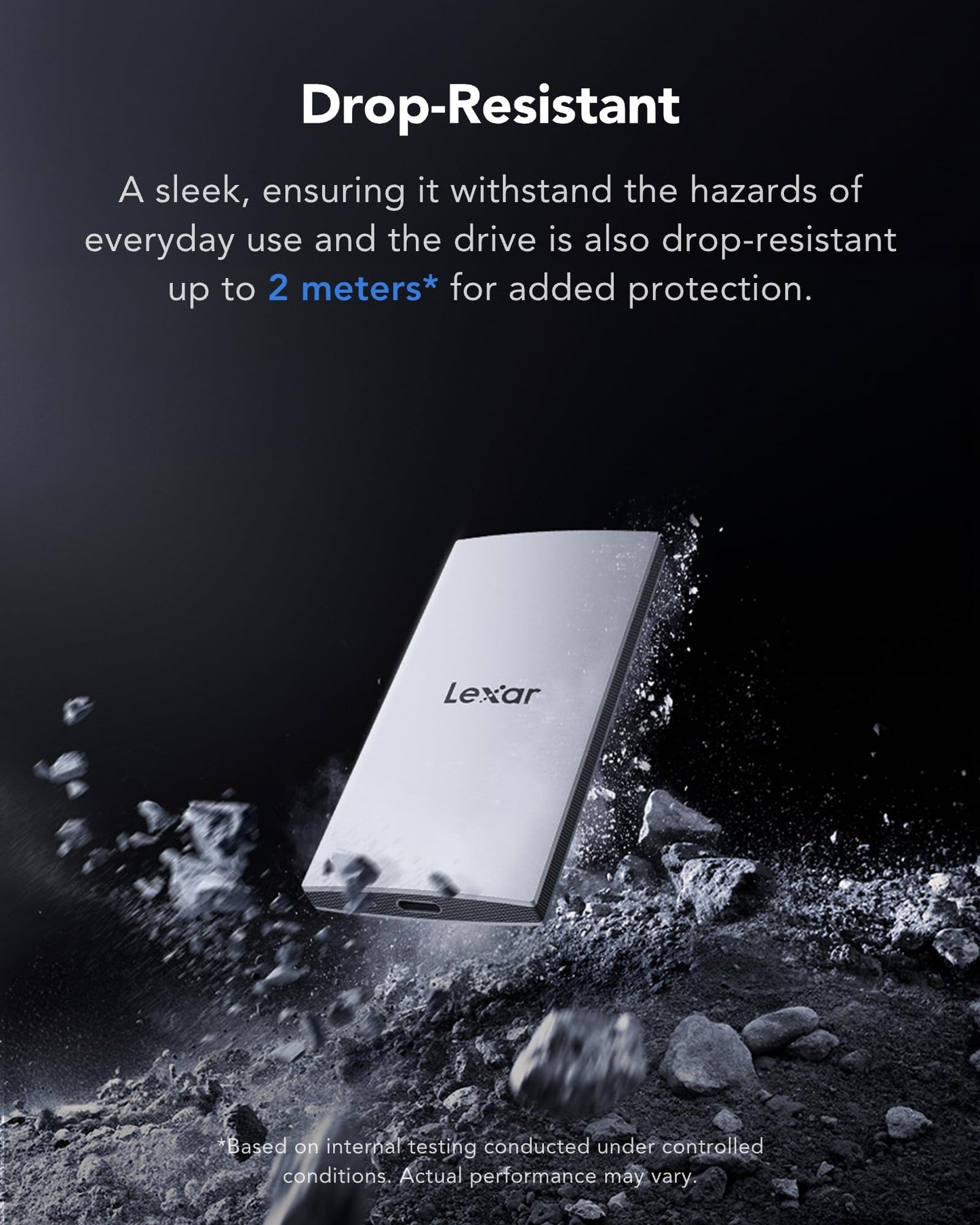 Lexar ES3 External SSD 1TB, USB 3.2 Gen2