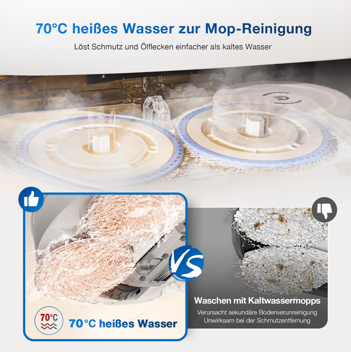 ECOVACS DEEBOT T30 Omni Saug- & Wisch Roboter