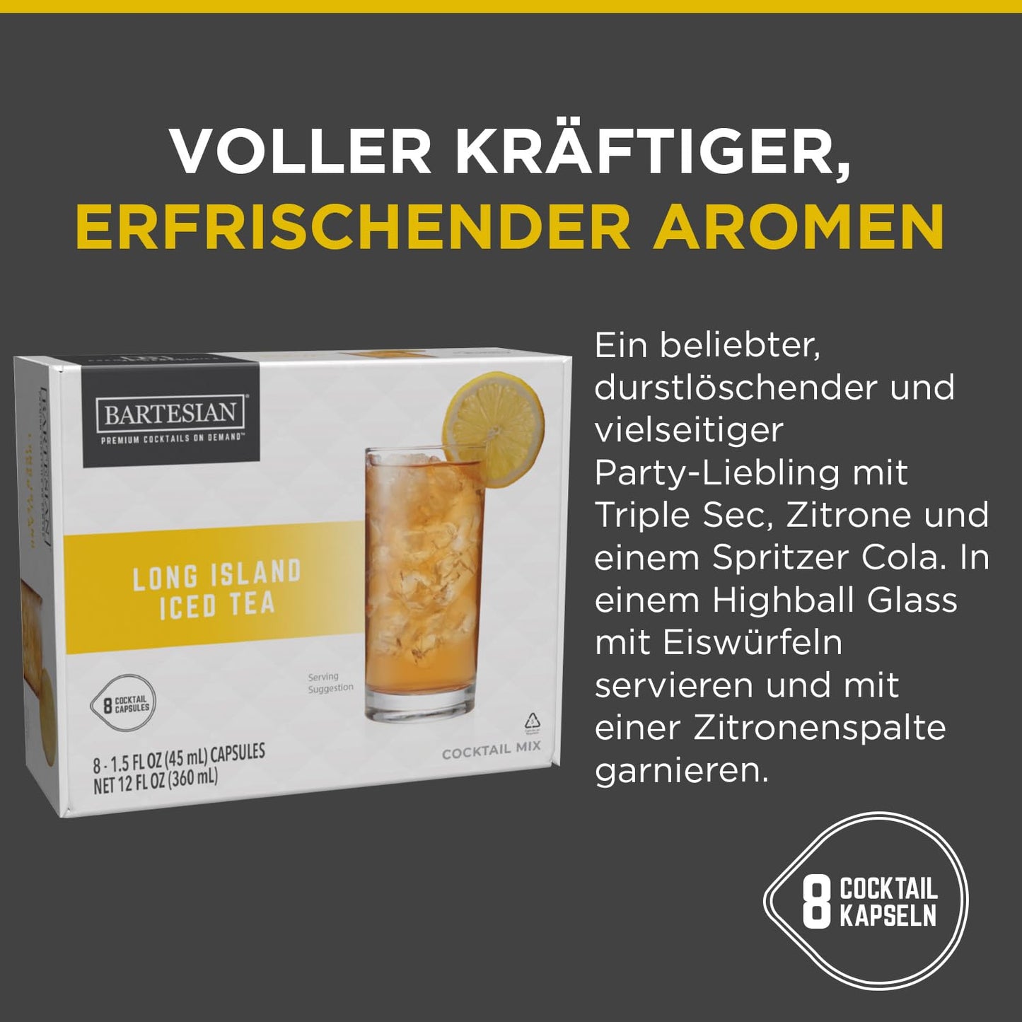 Bartesian Cocktail Maschine - Automatische Rezepte