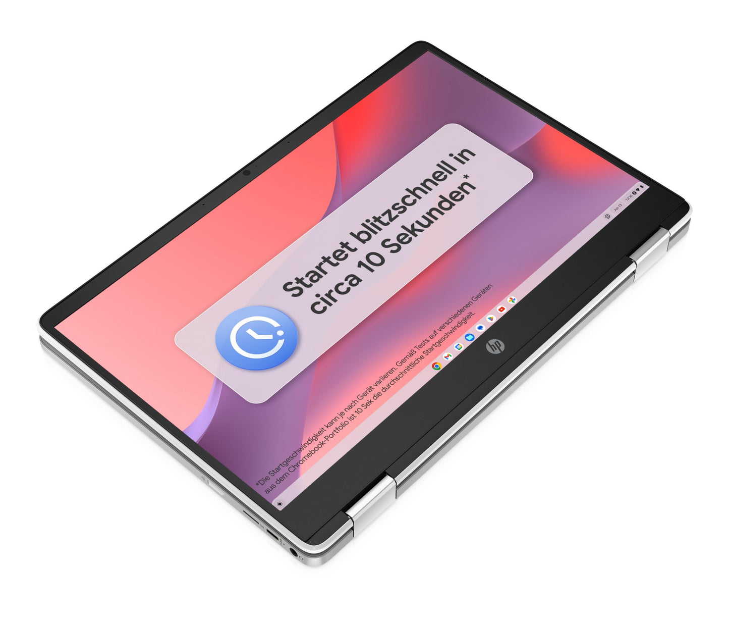 HP Chromebook x360, 14" mit Touchscreen