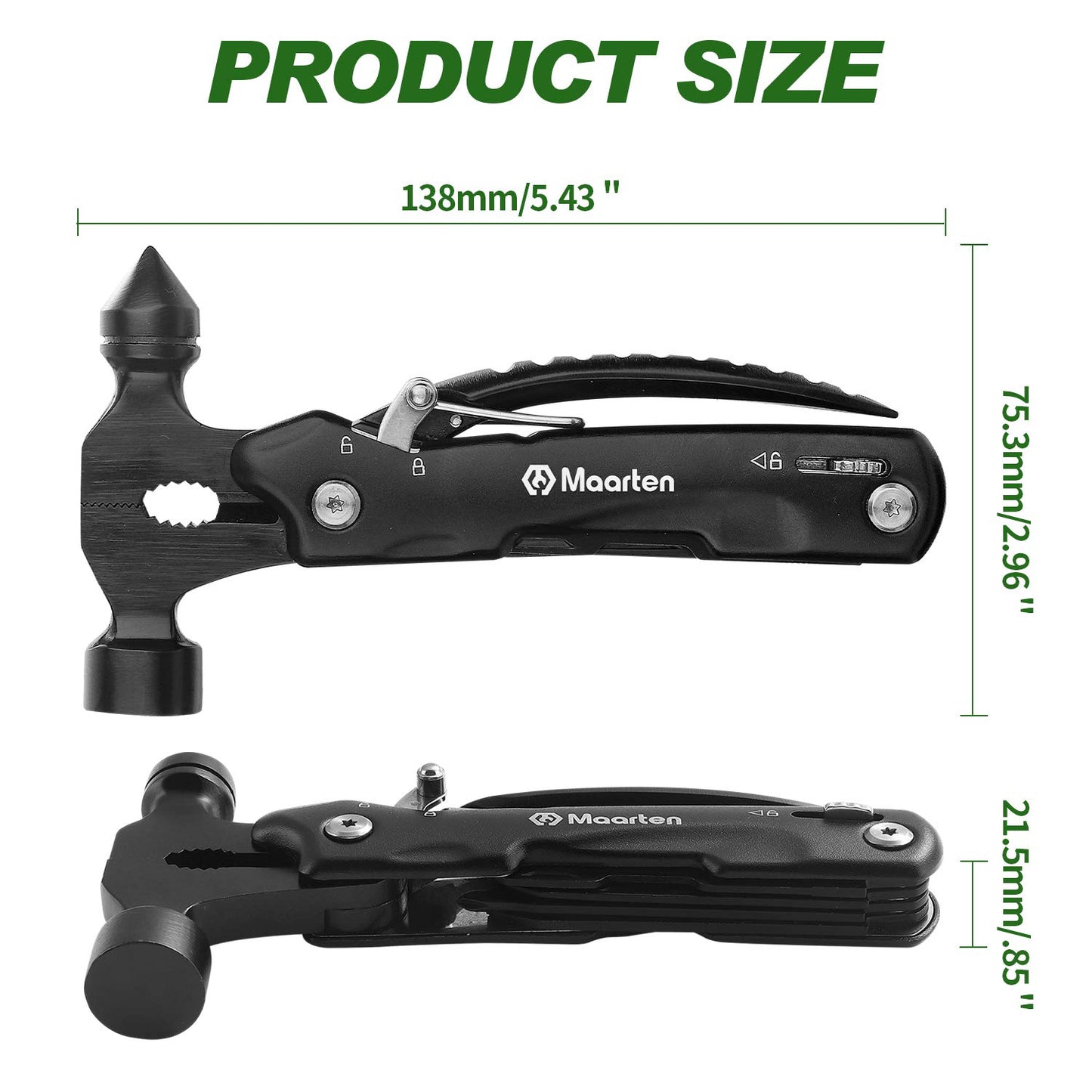14 in 1 Multitool - Camping Zubehör