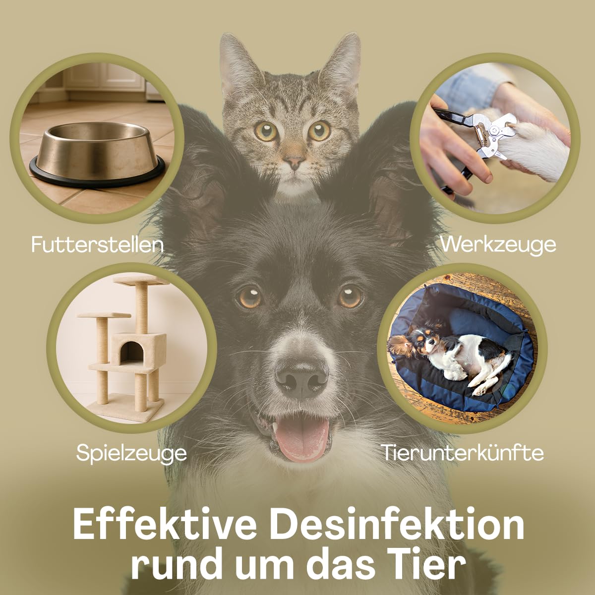 BIO SANITAS PROTECT Haustier – Desinfektionsspray (Halal)