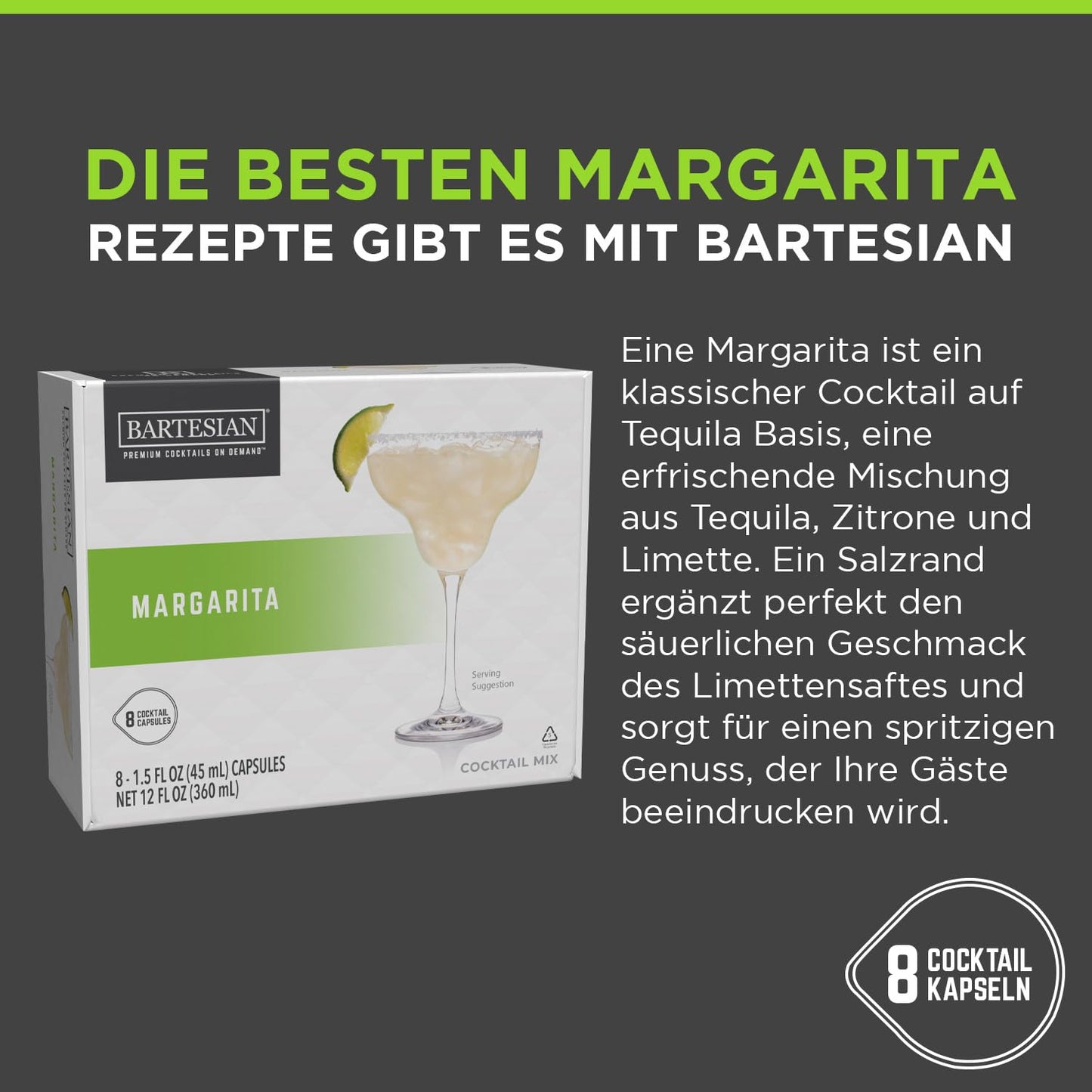Bartesian Cocktail Maschine - Automatische Rezepte