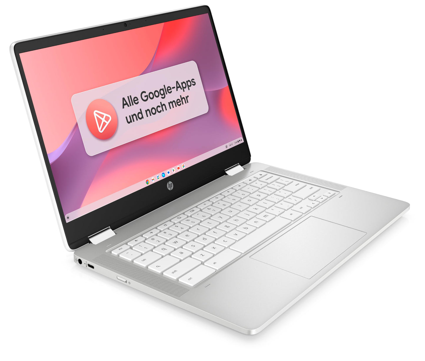 HP Chromebook x360, 14" mit Touchscreen