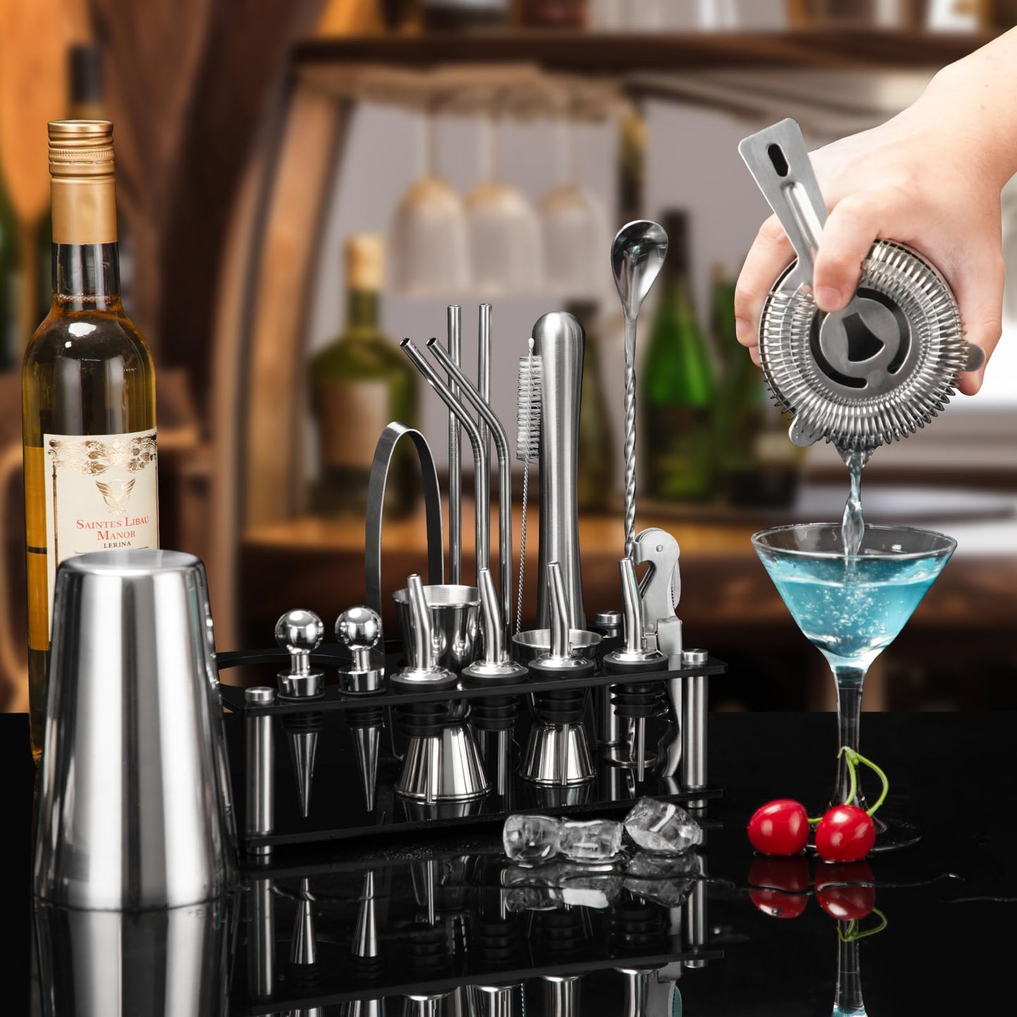 Cinnani Boston Cocktail Shaker Set, 20-teilig