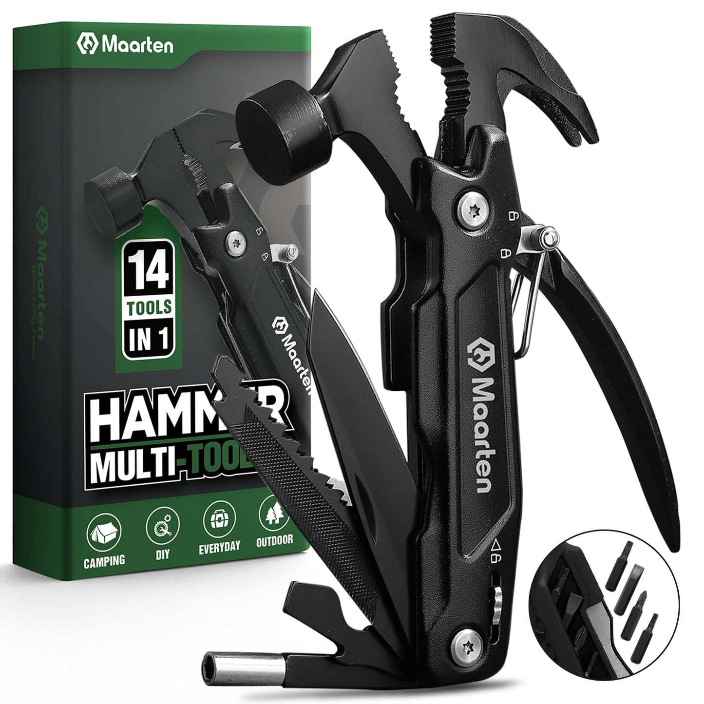 14 in 1 Multitool - Camping Zubehör