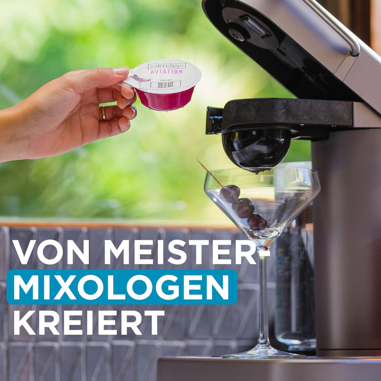 Bartesian Cocktail Maschine - Automatische Rezepte