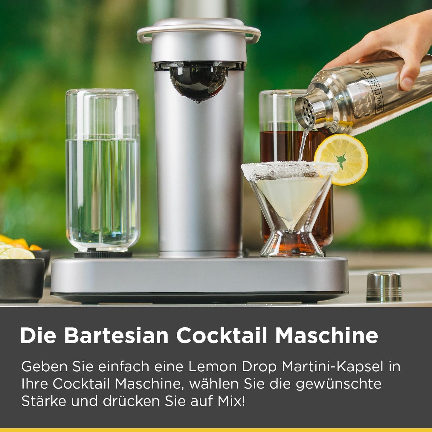 Bartesian Cocktail Maschine - Automatische Rezepte