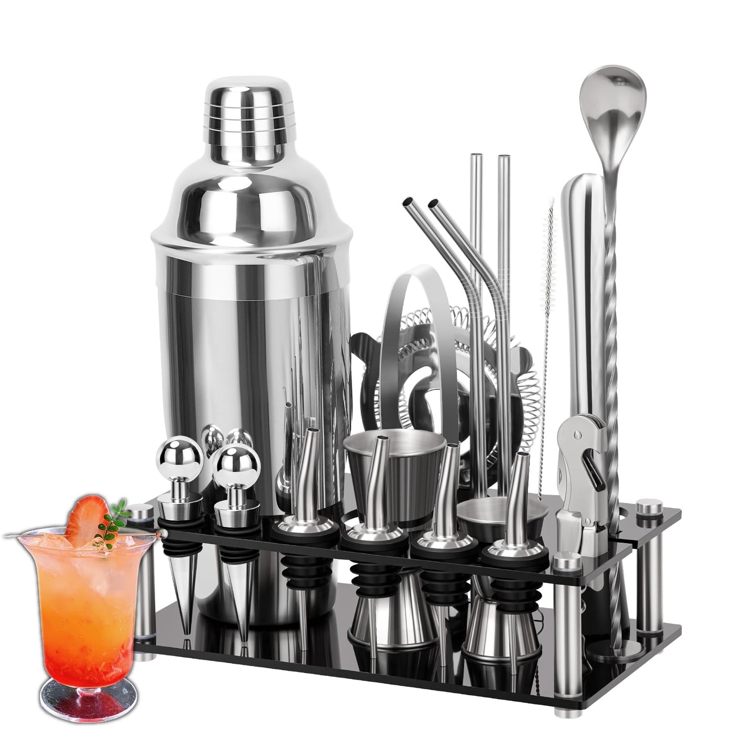 Cinnani Boston Cocktail Shaker Set, 20-teilig
