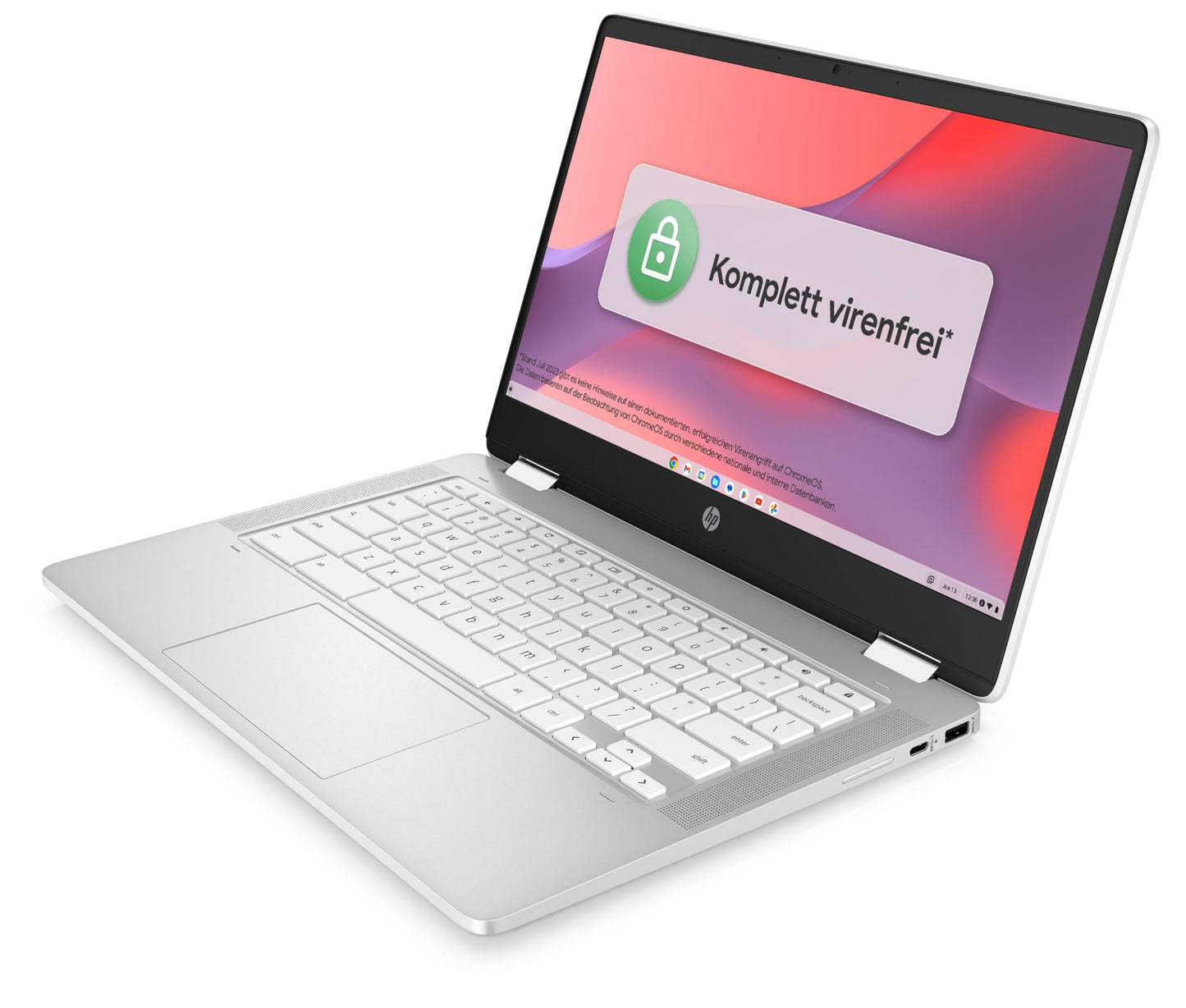 HP Chromebook x360, 14" mit Touchscreen