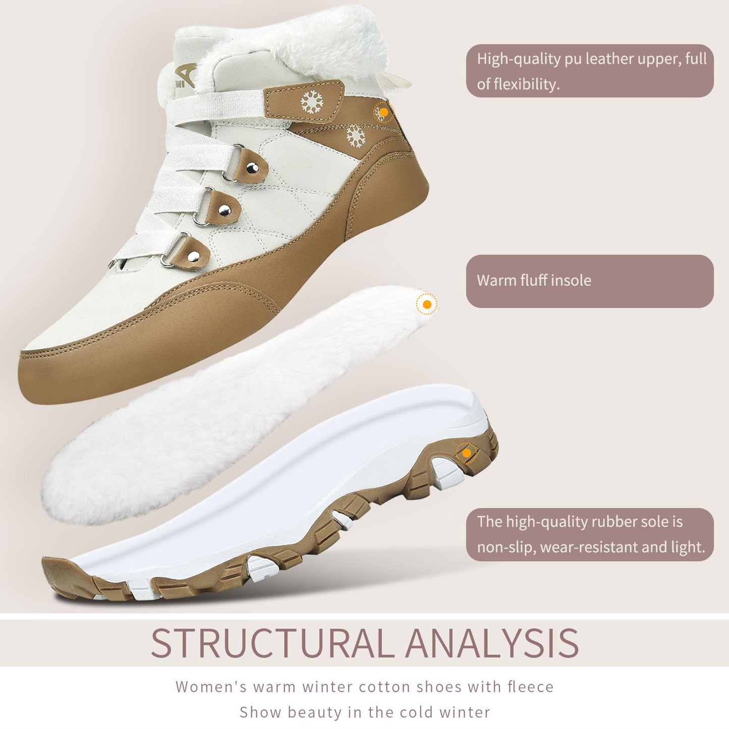 Damen Stiefeletten - Winterstiefel