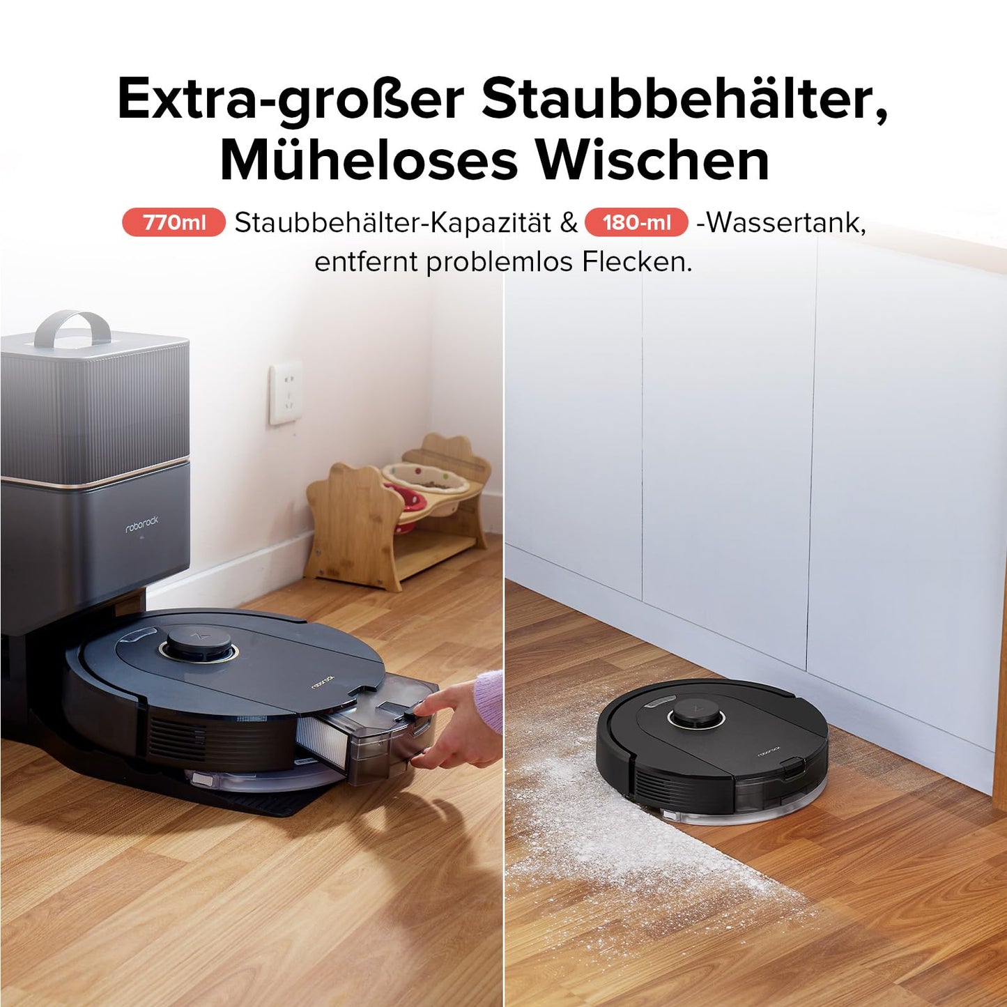 roborock Q5 Pro Saugroboter mit DuoRoller-Bürste und App-Steuerung