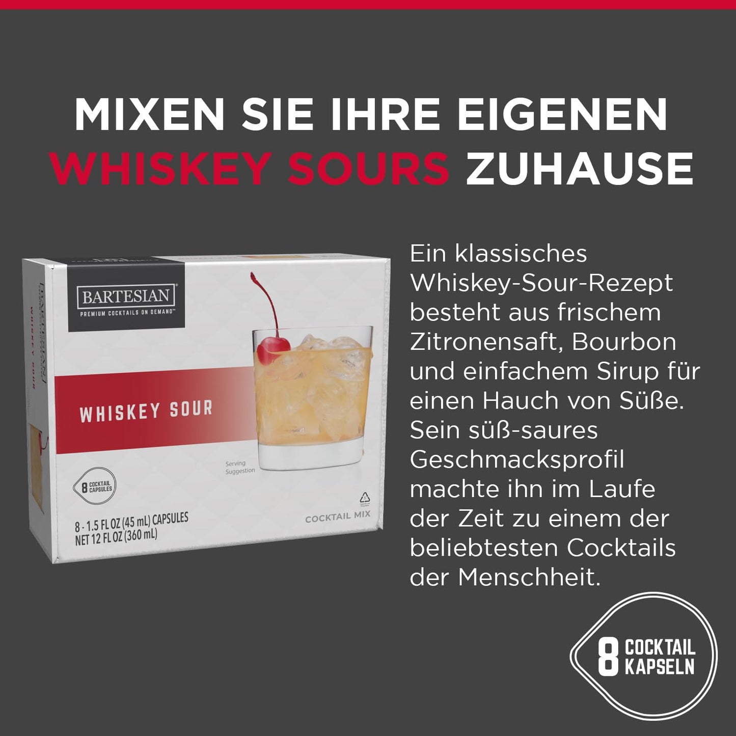 Bartesian Cocktail Maschine - Automatische Rezepte