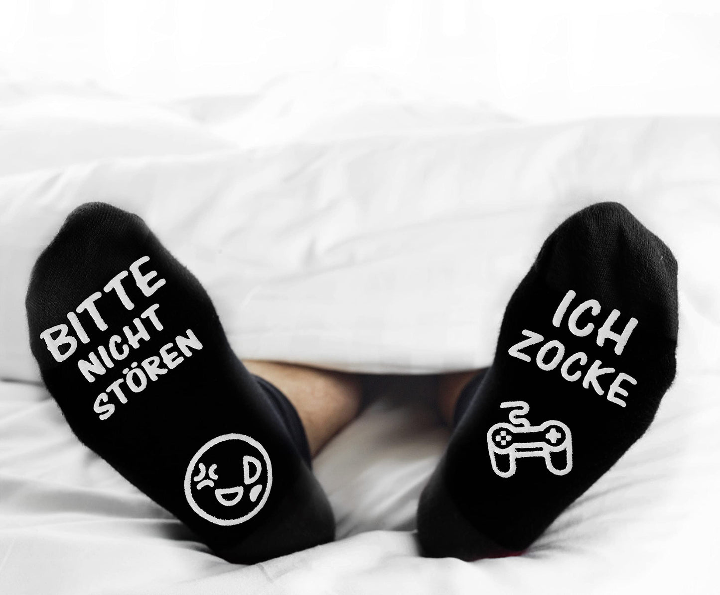 Gaming Socken - Rutschfest - Baumwolle