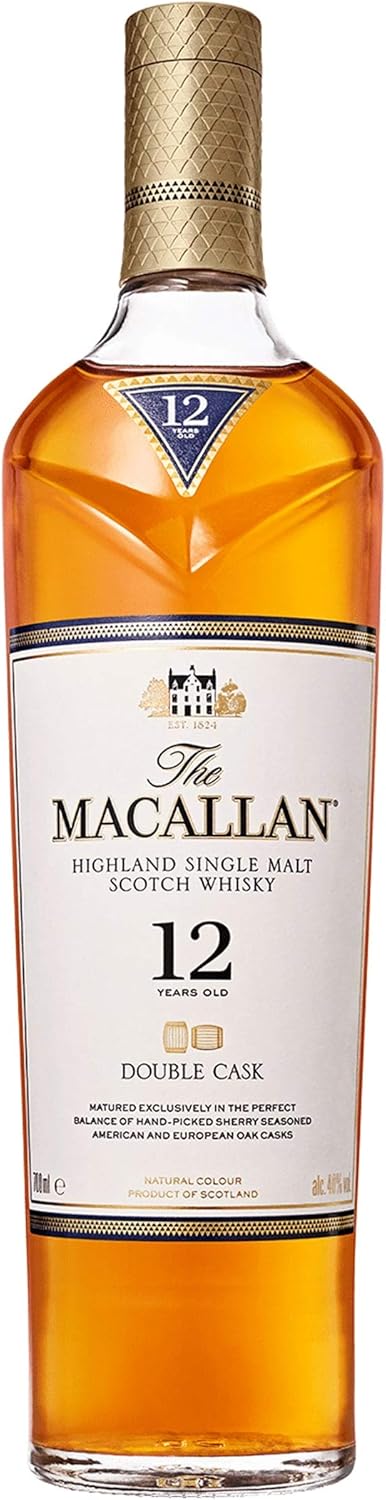 Macallan 12 Jahre | Single Malt Scotch Whisky mit Geschenkverpackung | 40% Vol | 700ml