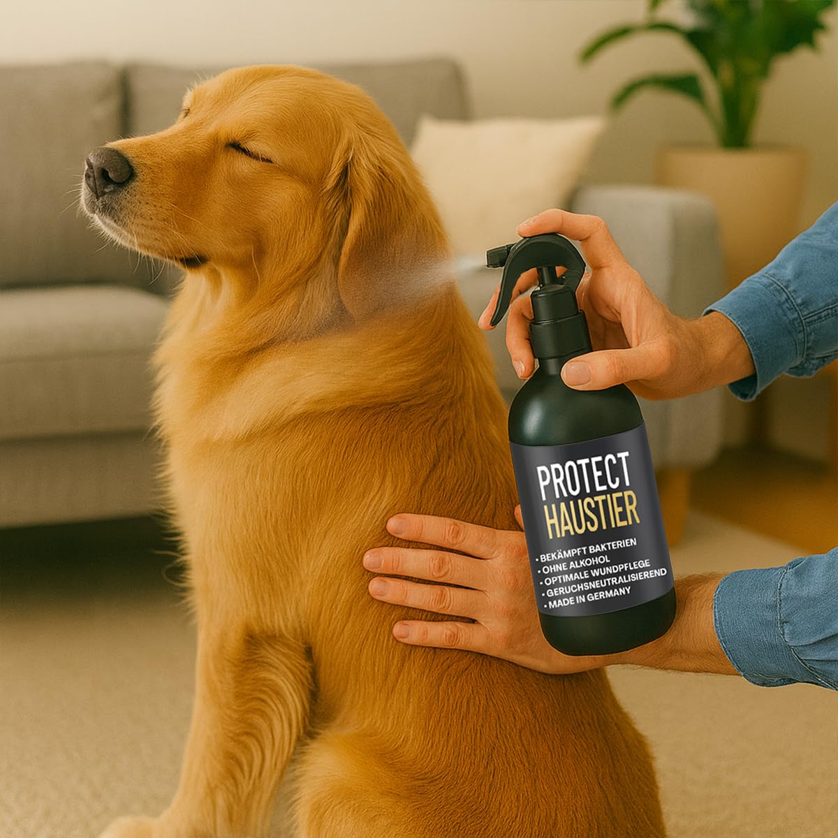 BIO SANITAS PROTECT Haustier – Desinfektionsspray (Halal)