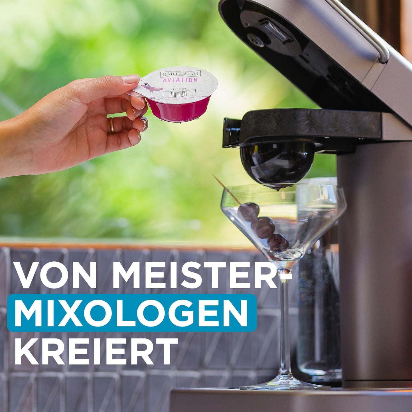 Bartesian Cocktail Maschine - Automatische Rezepte