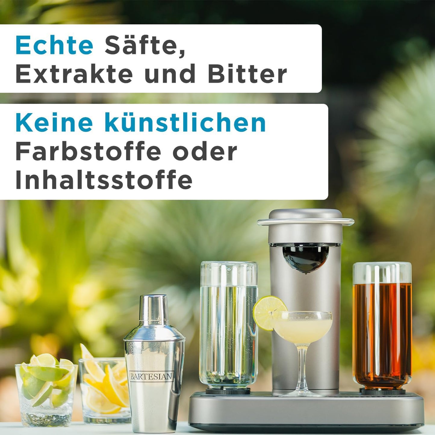 Bartesian Cocktail Maschine - Automatische Rezepte