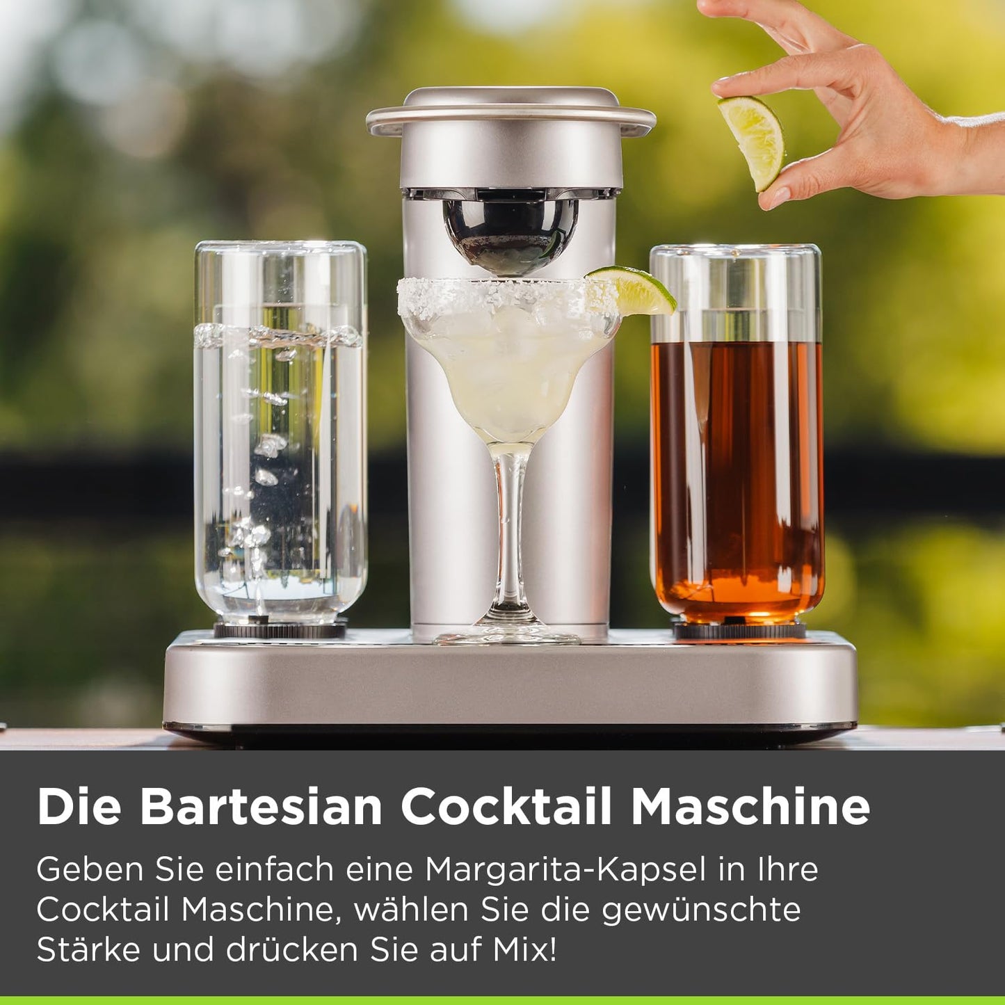 Bartesian Cocktail Maschine - Automatische Rezepte