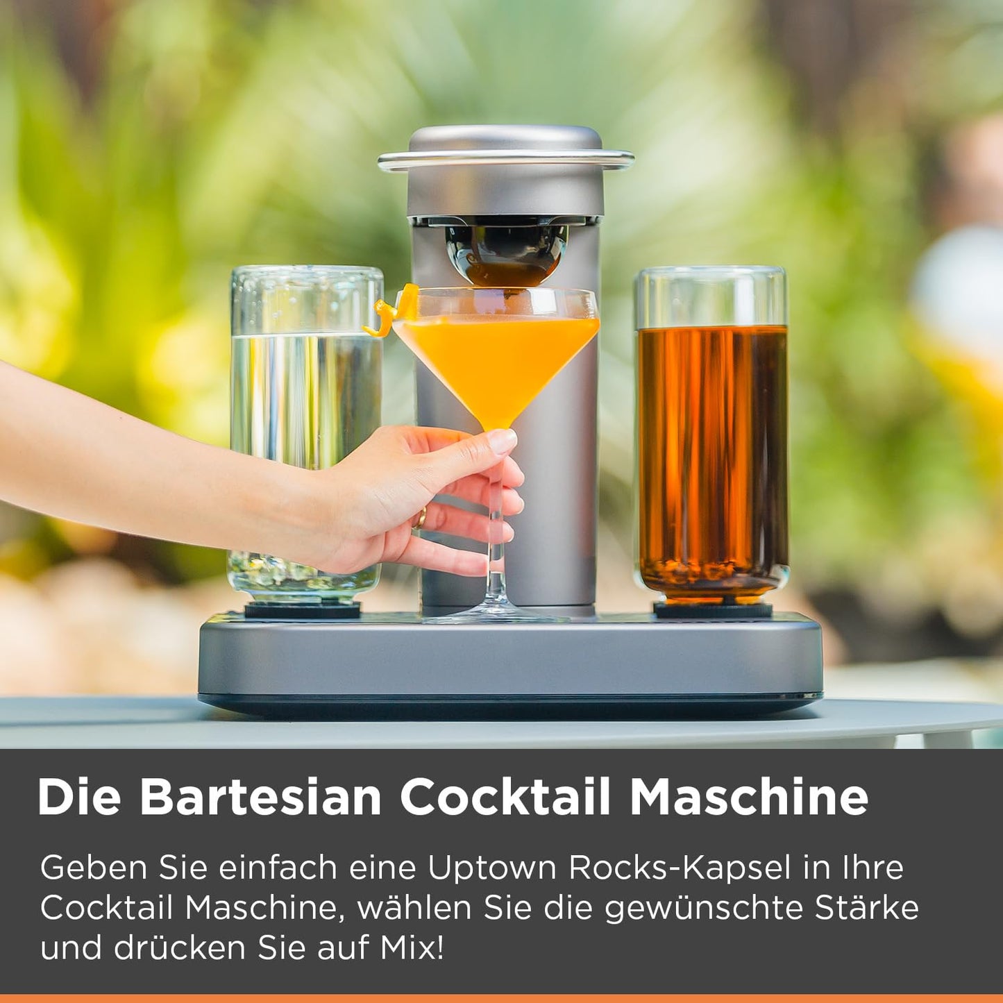 Bartesian Cocktail Maschine - Automatische Rezepte