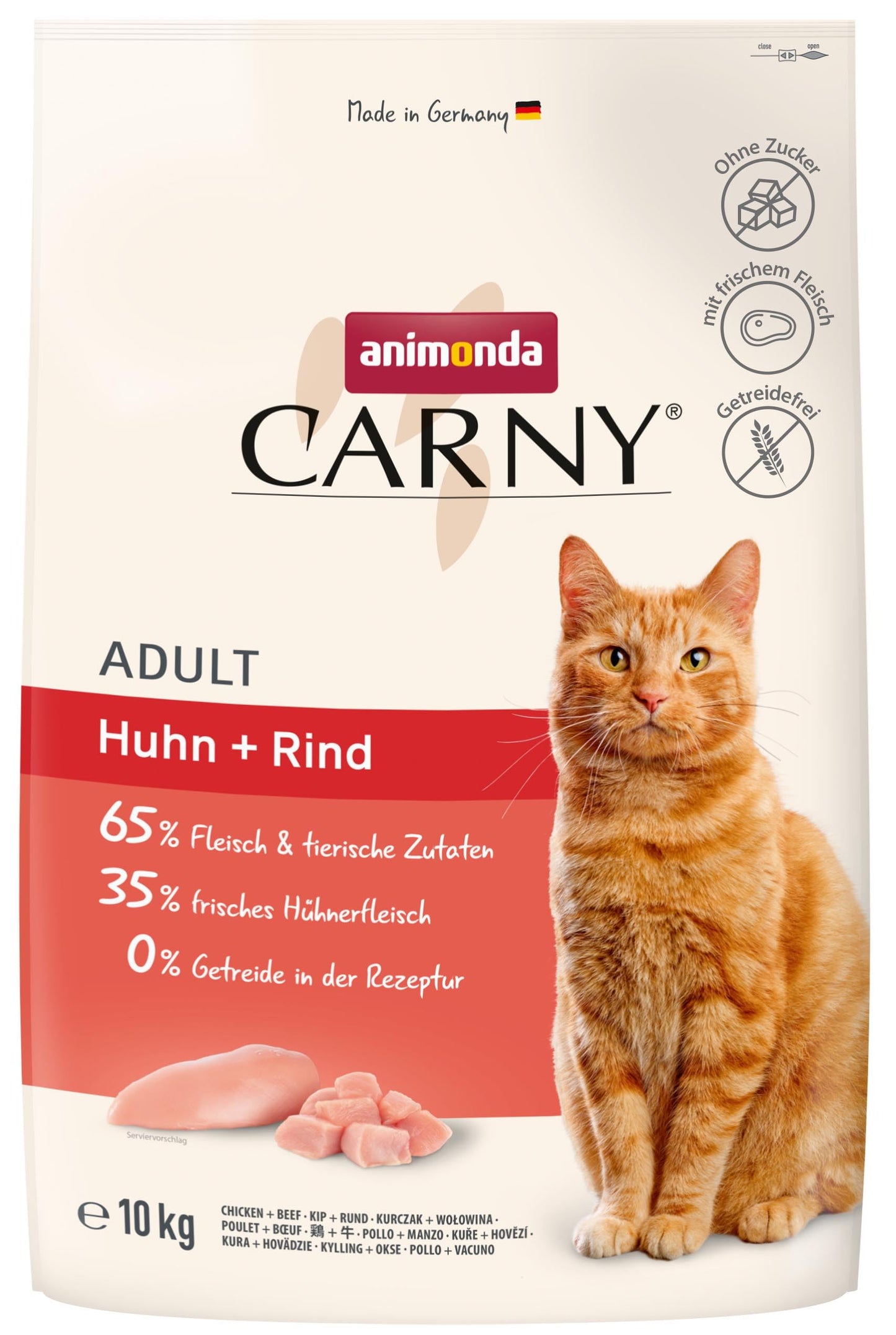 Animonda Carny - Katzen Trockenfutter Huhn & Rind