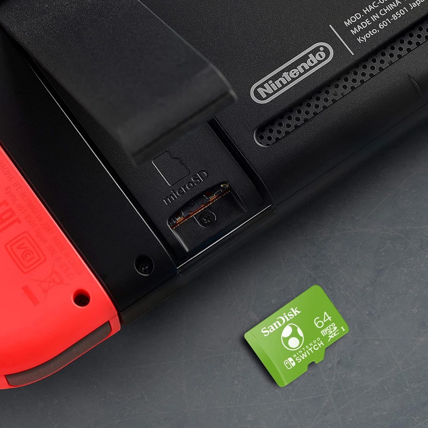 SanDisk microSDXC UHS-I Speicherkarte für Nintendo Switch - (U3, Class 10, 100 MB/s Übertragung, mehr Platz für Spiele)