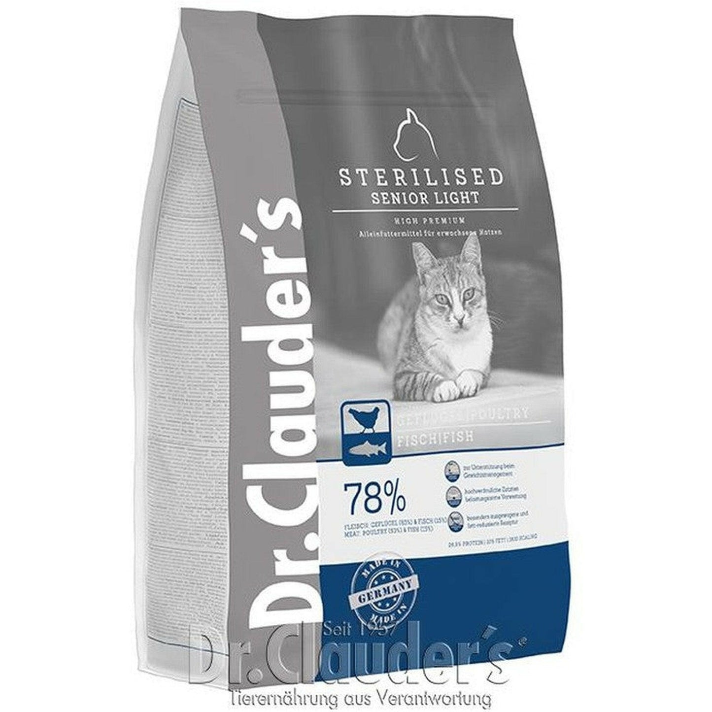 Dr. Clauder's Cat Trocken High Premium Sterilized Senior