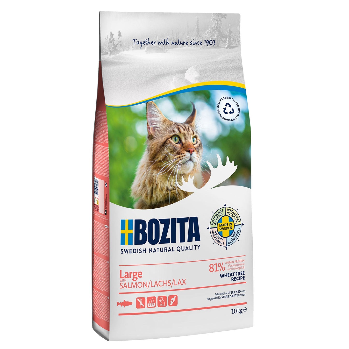 Bozita Large Wheat free mit Lachs