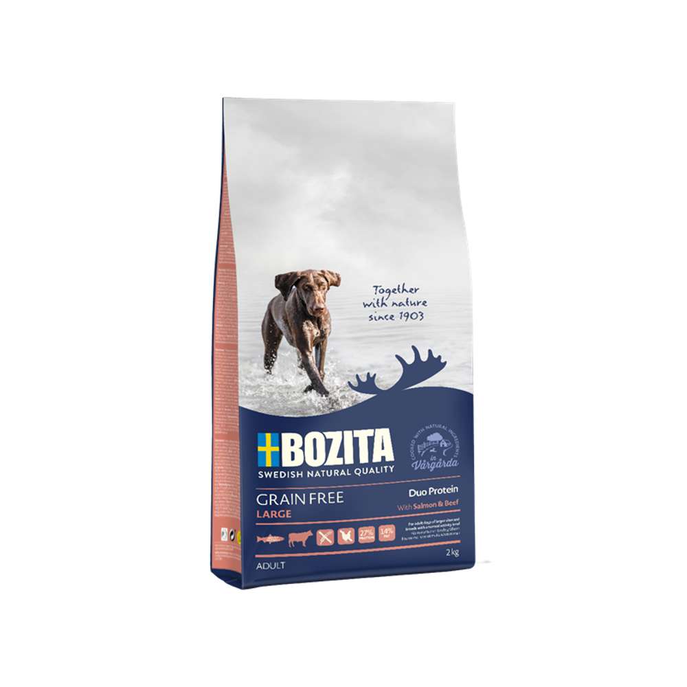 Bozita Dog - Grain Free Salmon & Beef Large