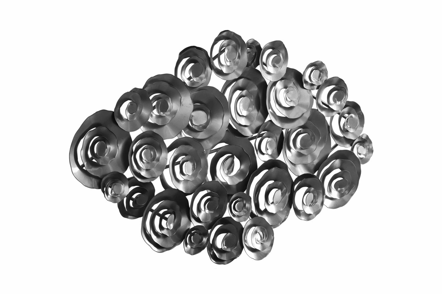 Wanddeko Domizil 225 Silber