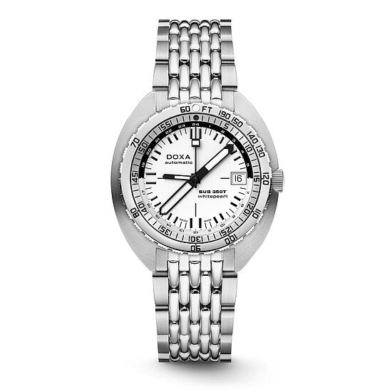 Uhr von Doxa SUB 250T GMT Whitepearl 855.10.011.10