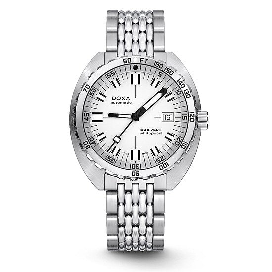 Uhr von Doxa SUB750T Whitepearl 825.10.011.10