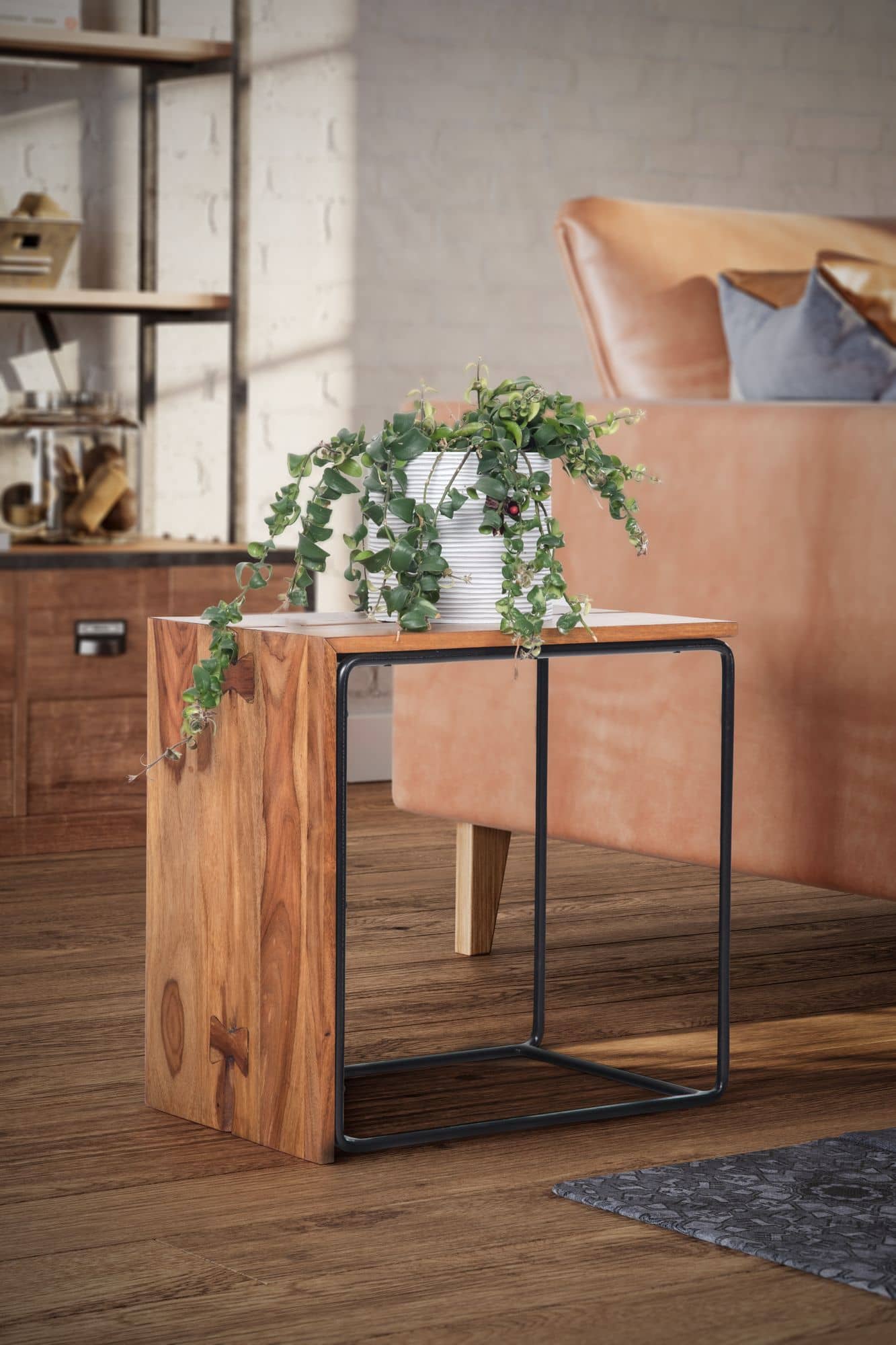 Beistelltisch 45x30x45 cm Sheesham