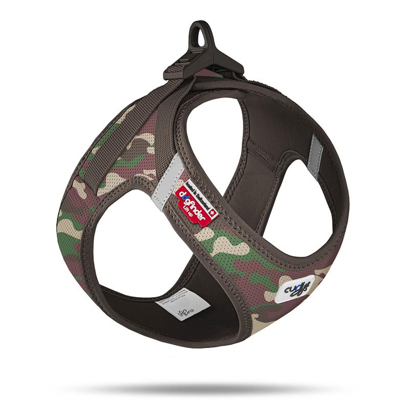 Curli Clasp Vest Geschirr Air-Mesh Camo