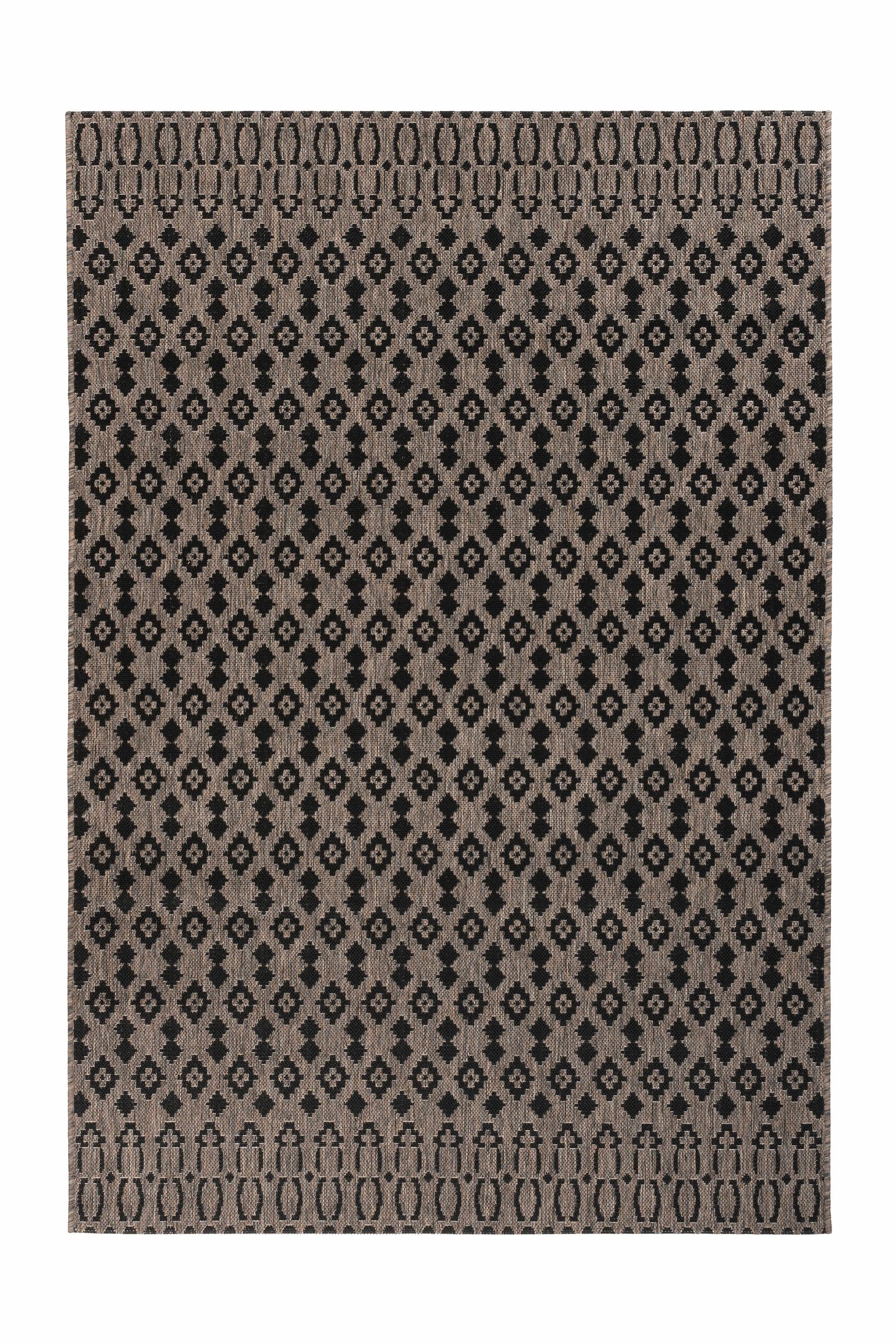 Splash 700 Grau / Braun 80cm x 150cm