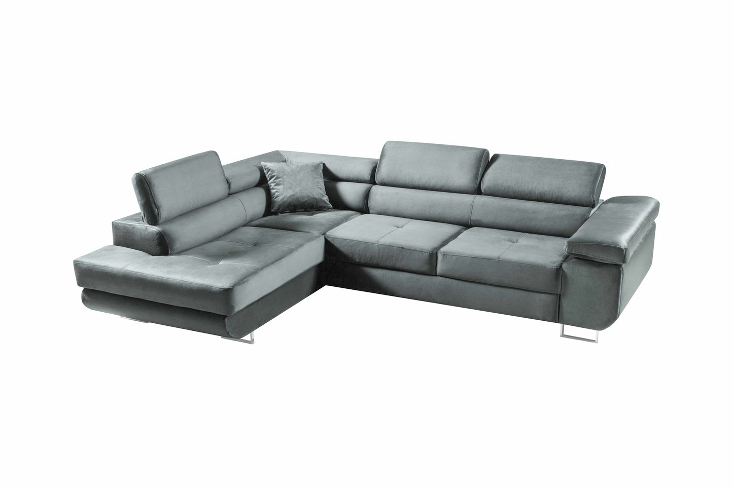 Ecksofa Divan 125-L Grau