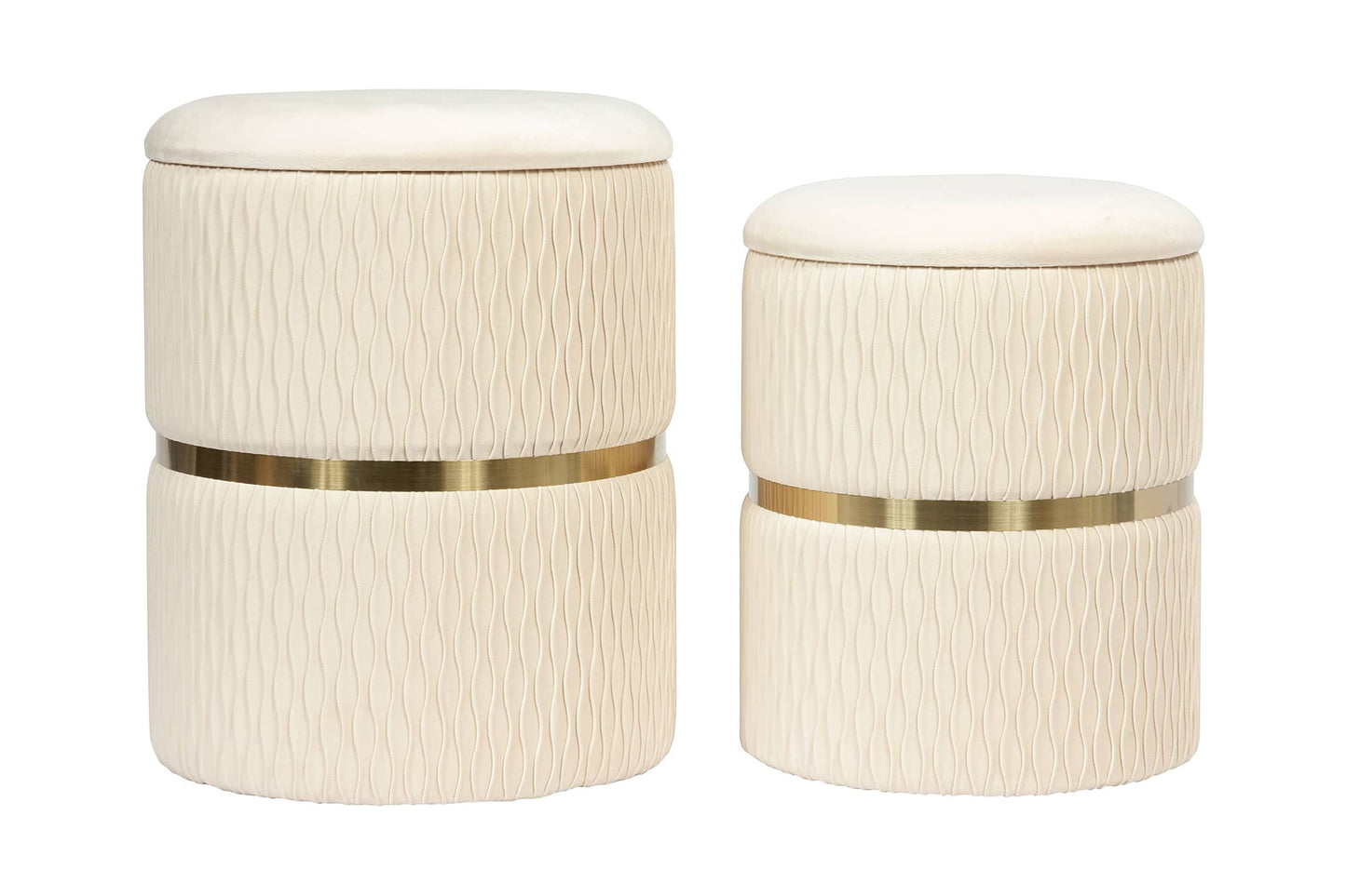 Hocker Zora 425 2er-Set Pistachio-Grün