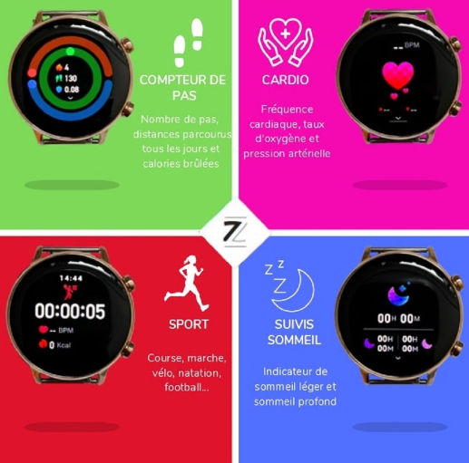 Gabriel Rivaz - Funkelnde Mini-Smartwatch