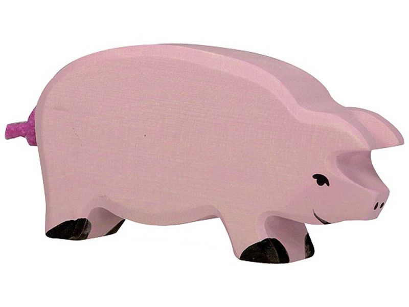 goki HOLZTIGER Figur »Schwein«