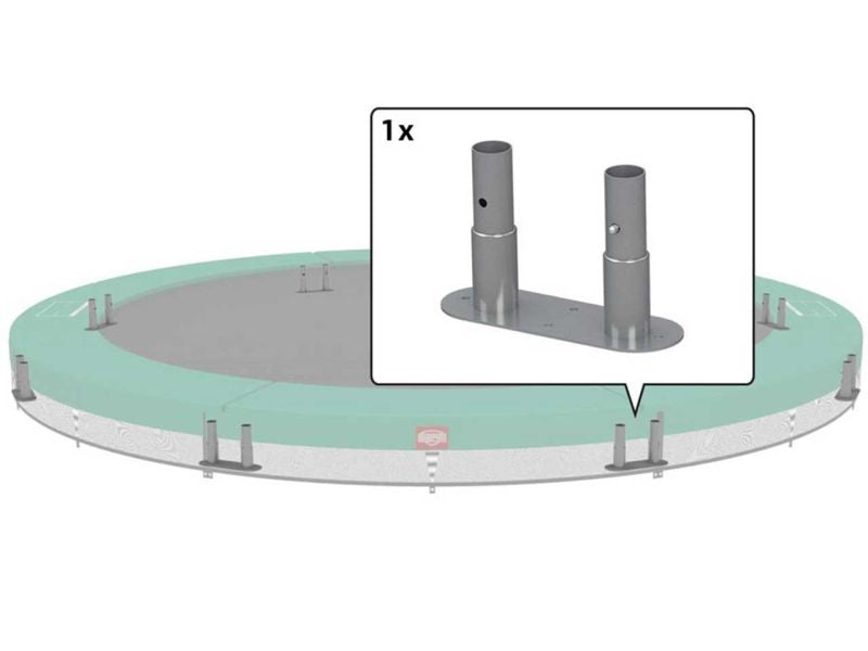 BERG Fuß für runde Elite/Champion InGround Trampoline 330